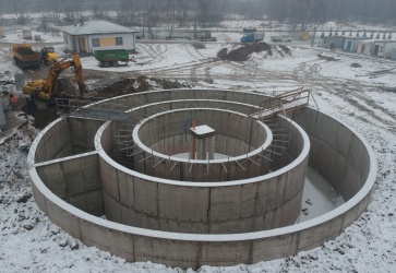 Modernizacja oczyszczalni ścieków na półmetku